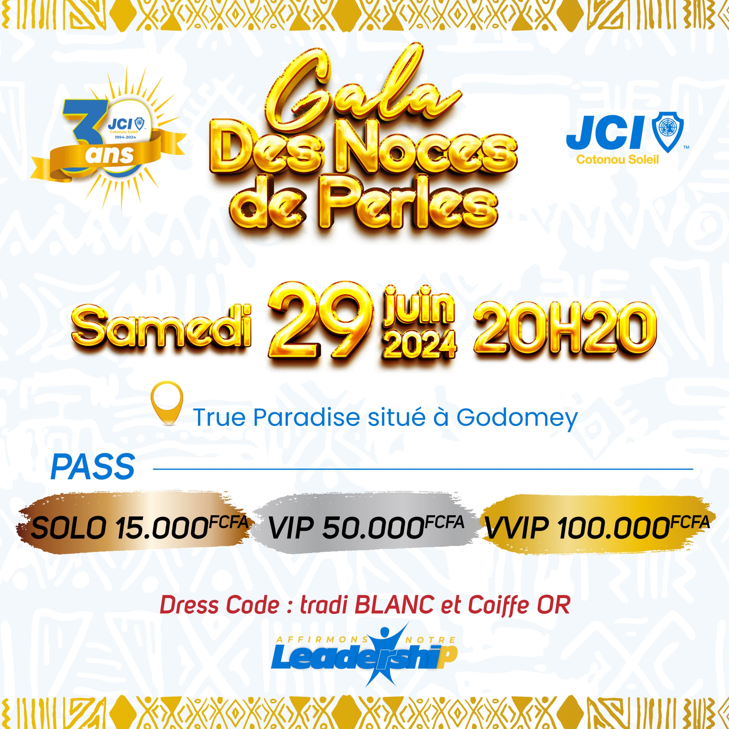 Gala Du Jubilé de Perle